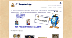Desktop Screenshot of imperatricemilitaria.com