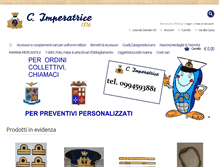 Tablet Screenshot of imperatricemilitaria.com